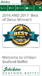 Mobile Screenshot of ichibanseafoodbuffet.com